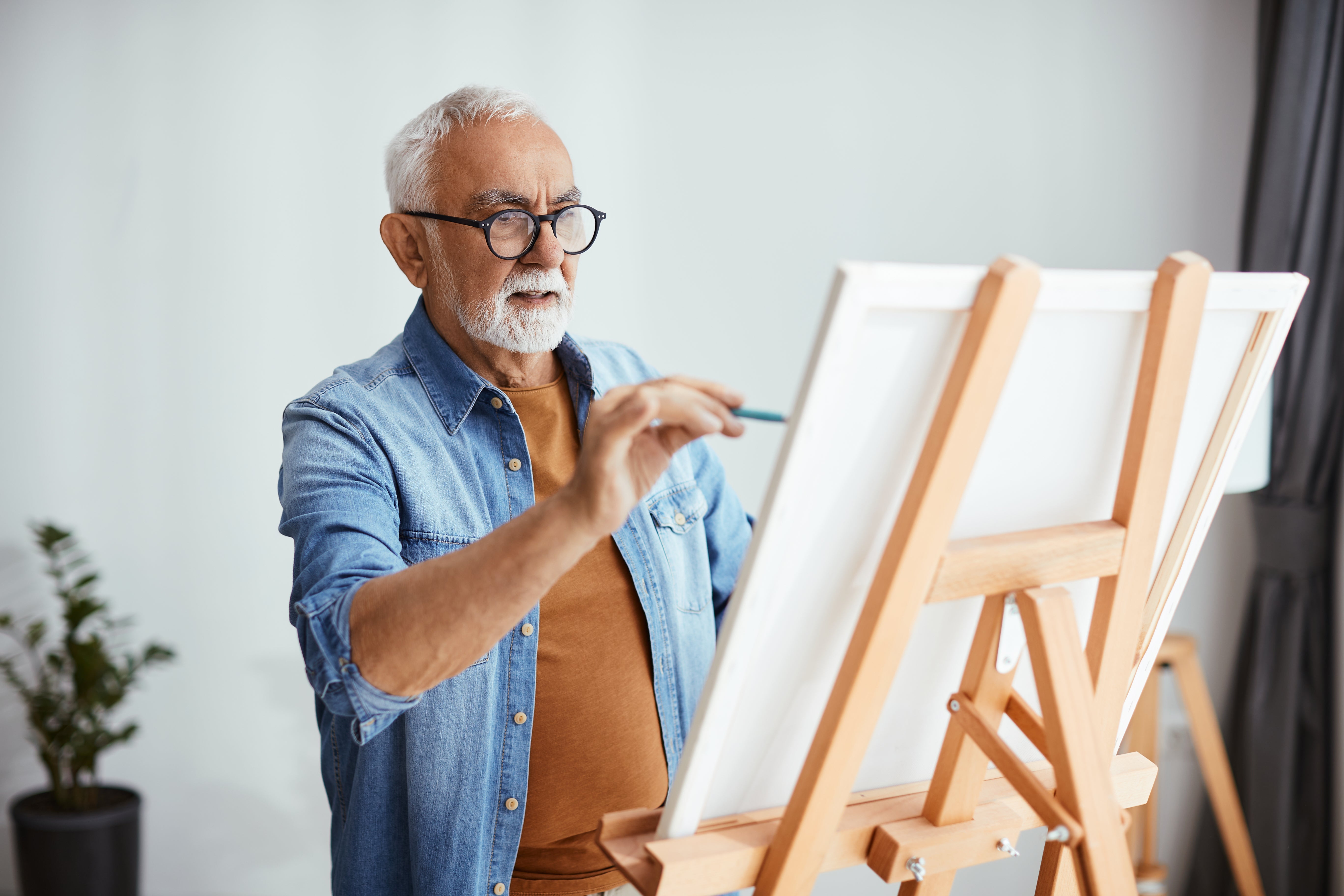 Paint by Numbers for Seniors Enhance WellBeing Through Creativit
