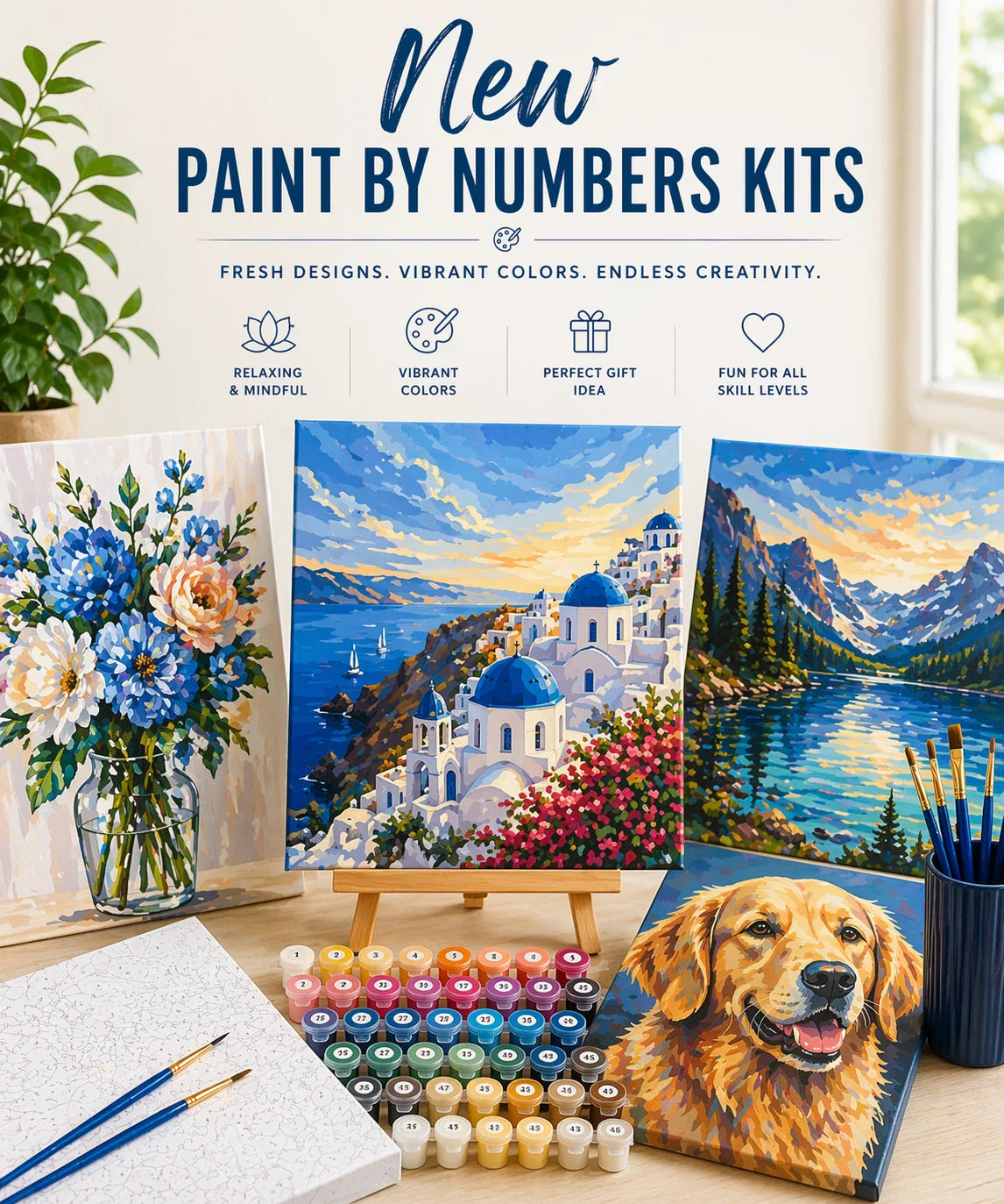 New Paint by Numbers Kits | Latest Designs Crafty by Numbers – Crafty ...