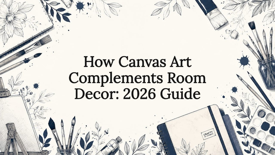 Decorative title card illustration framing text