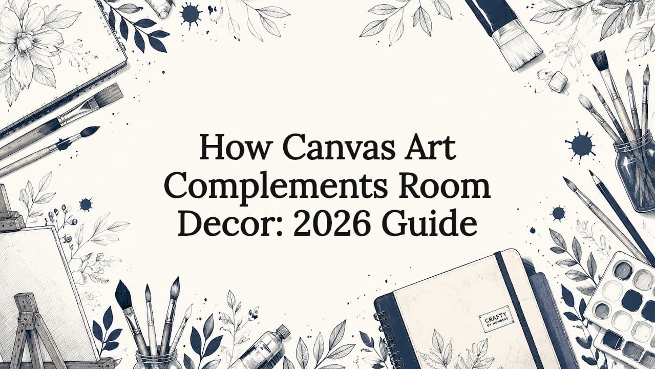 Decorative title card illustration framing text