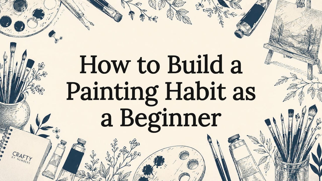 Decorative illustration framing article title card