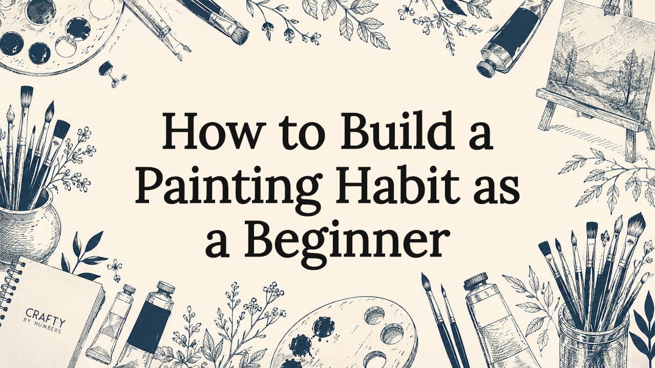 Decorative illustration framing article title card