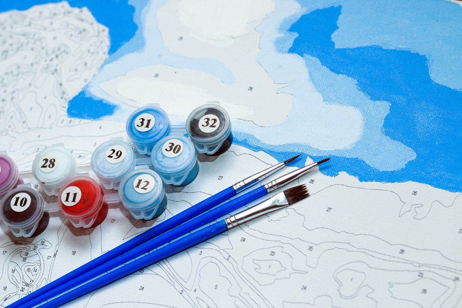 paint by numbers kit