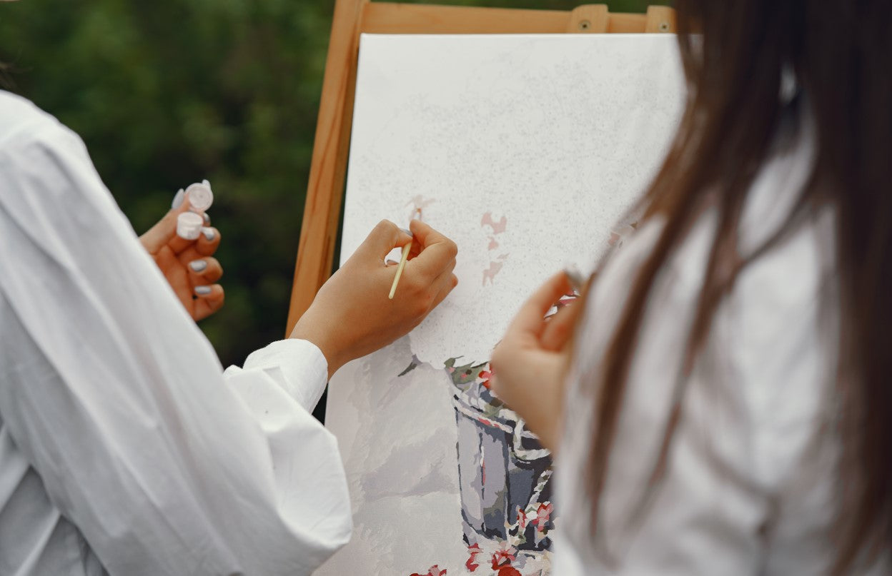 Create Art Together with Crafty By Numbers: Bond with Family and Friends through Painting