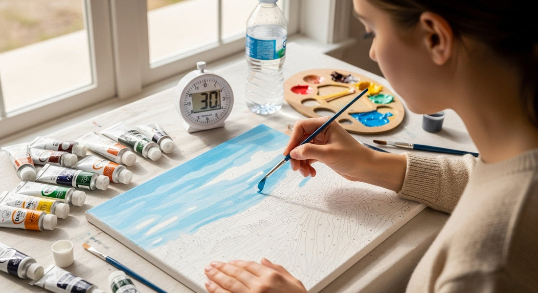 How Long Does it Take to do a Paint by Numbers?