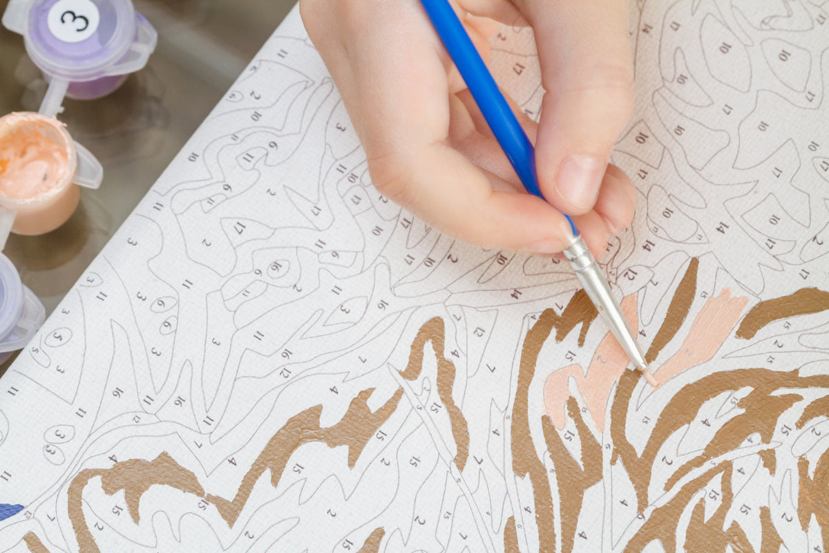 Beginner's Guide to Paint by Numbers Fun – Crafty By Numbers
