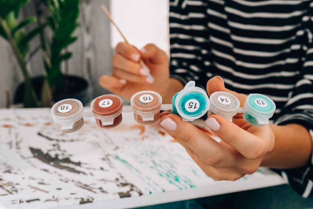 Boost Your Mood with Easy Paint by Numbers Kits
