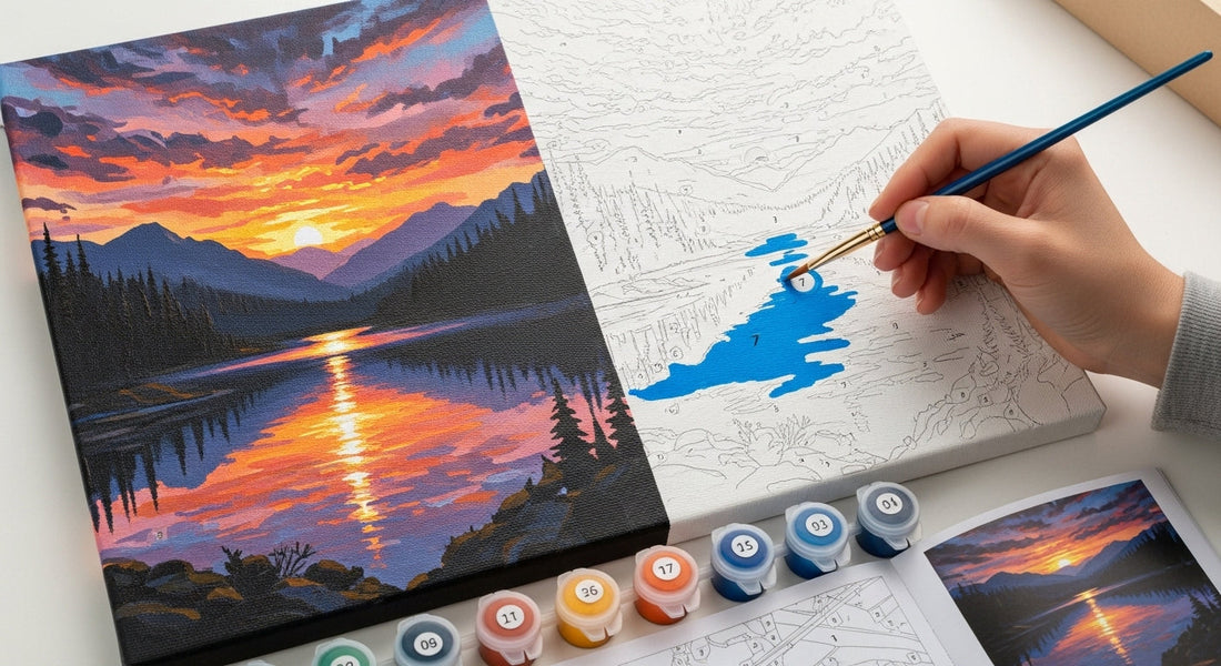 Step by Step Paint by Numbers