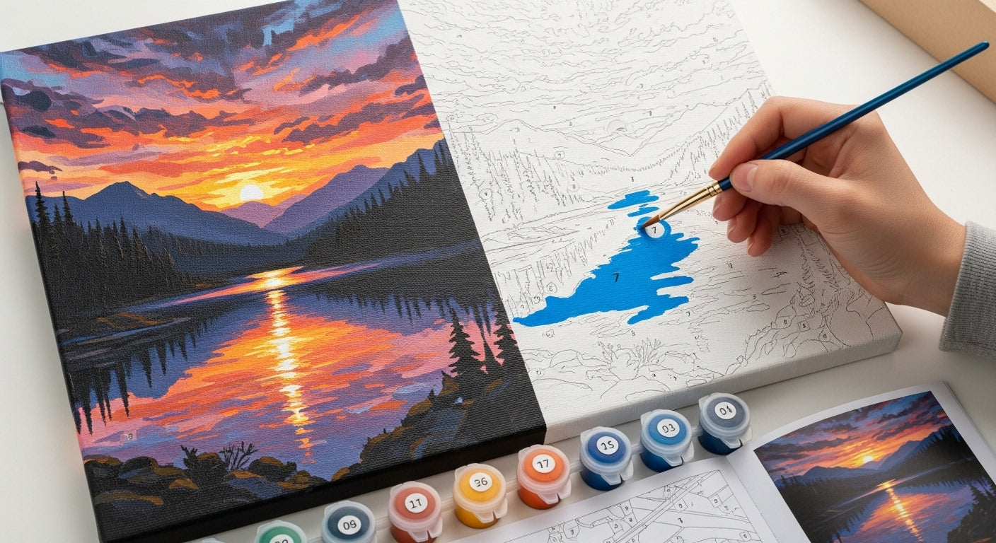 Step by Step Paint by Numbers