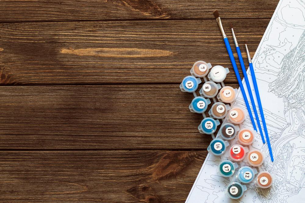 How to Paint by Numbers in 6 Easy Steps - Crafty By Numbers - Paint by Numbers - Paint by Numbers for Adults - Painting - Canvas - Custom Paint by Numbers