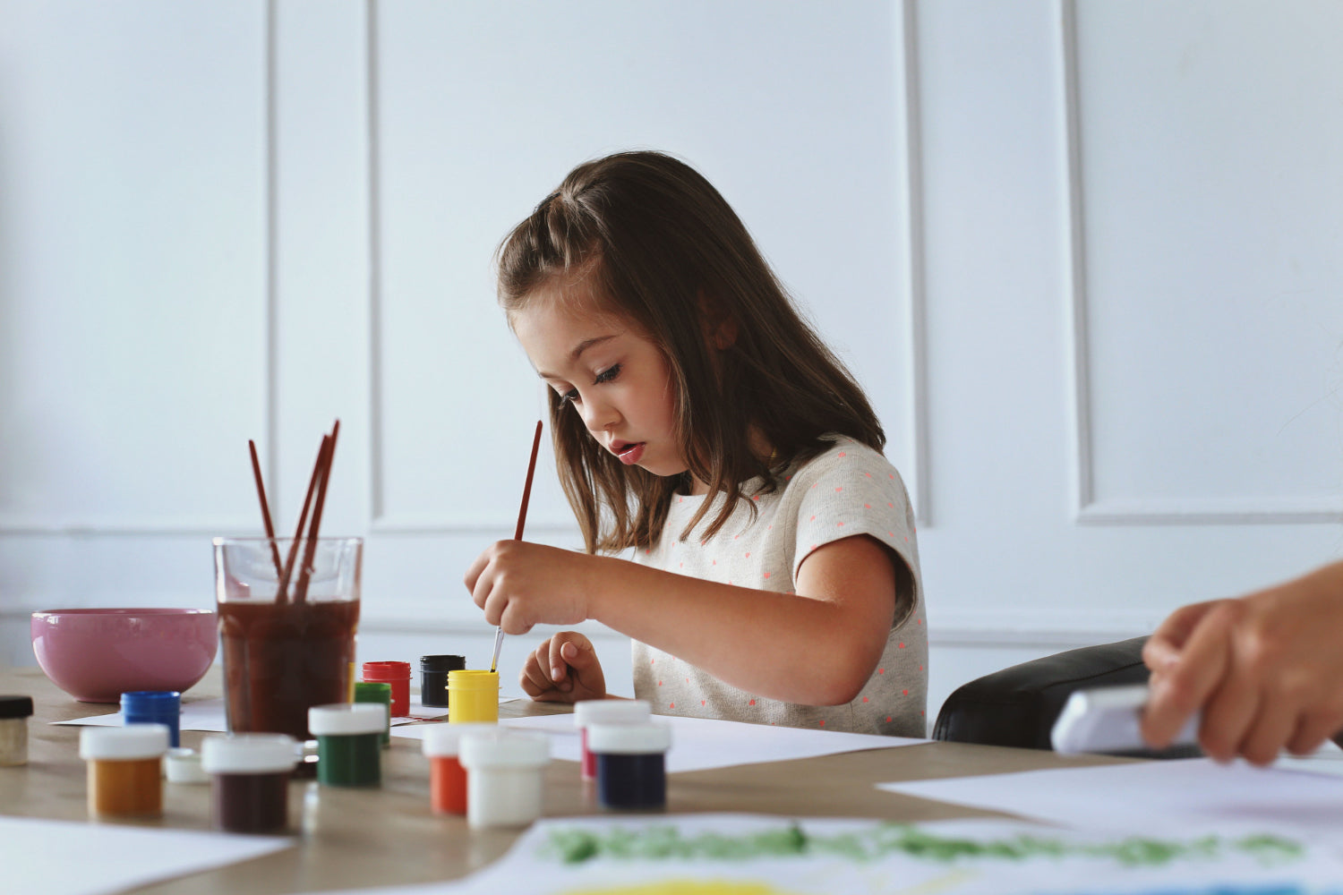 kid painting
