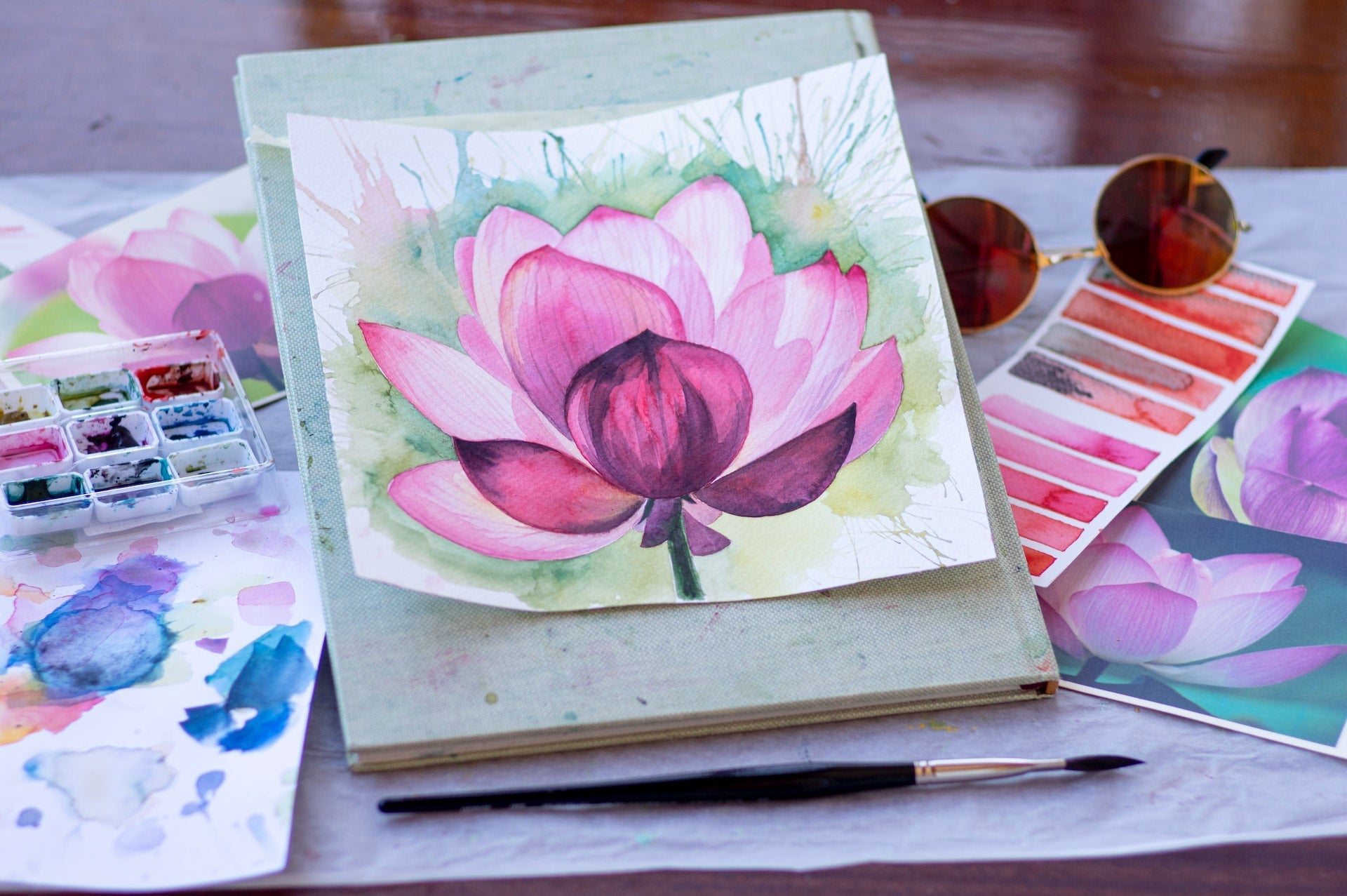 paint-by-number painting