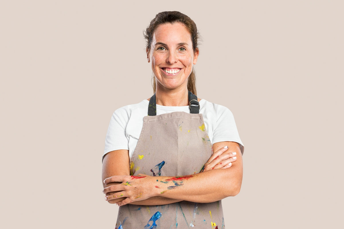 Women Smiling paint by numbers by Crafty by Numbers