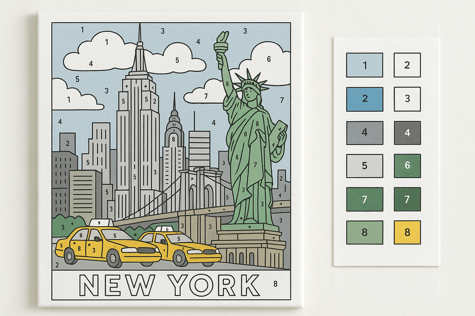 Why New York City Paint by Numbers Kits Are Perfect Travel Souvenirs