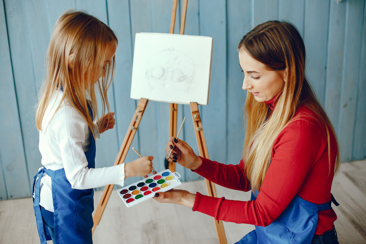kids' paint by numbers