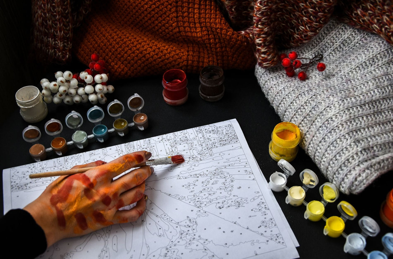 Enhancing Your Paint by Numbers Experience: Tips and Techniques for Blending Colors and Creating Smooth Transitions in Your Artwork