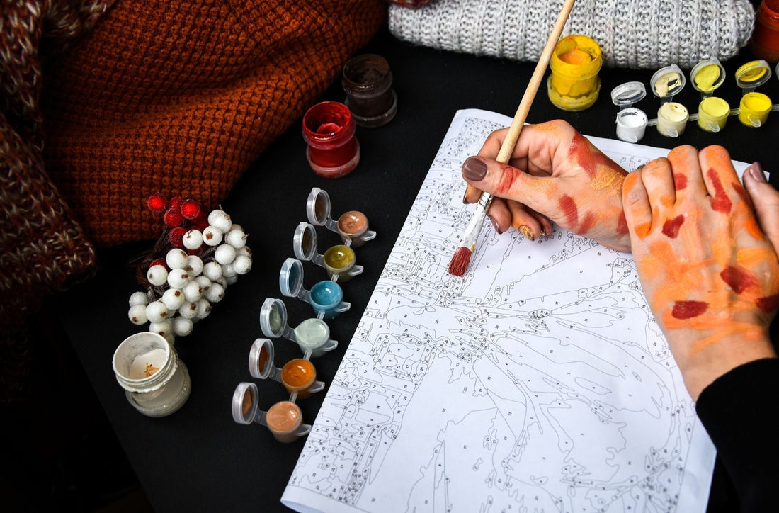 Creating Personal Works of Art with Paint by Numbers