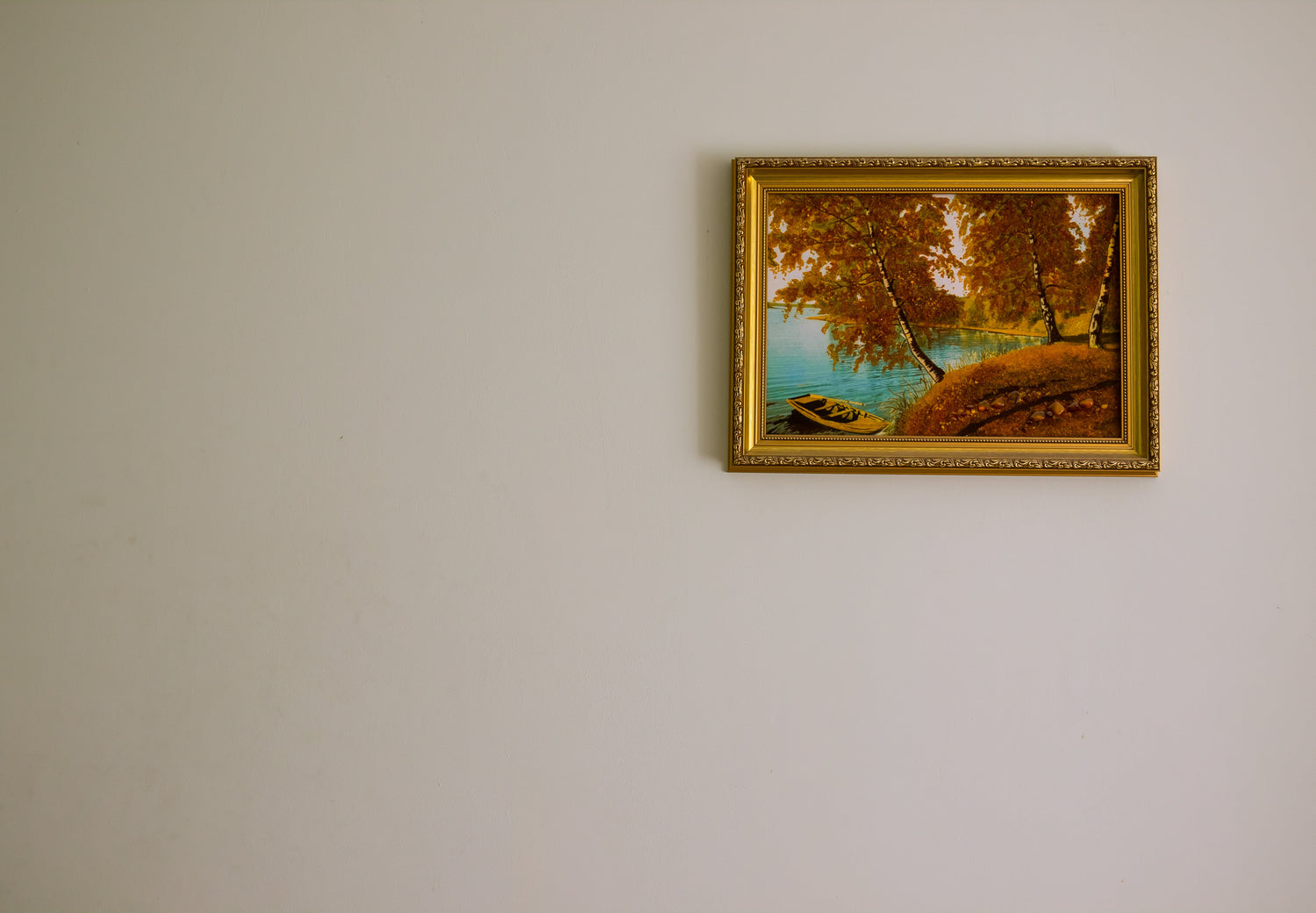 framed painting