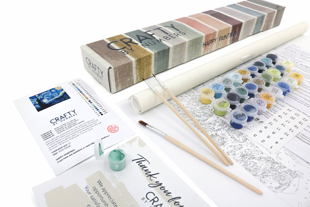 An Artful Escape: Relax and Unwind with Paint by Numbers