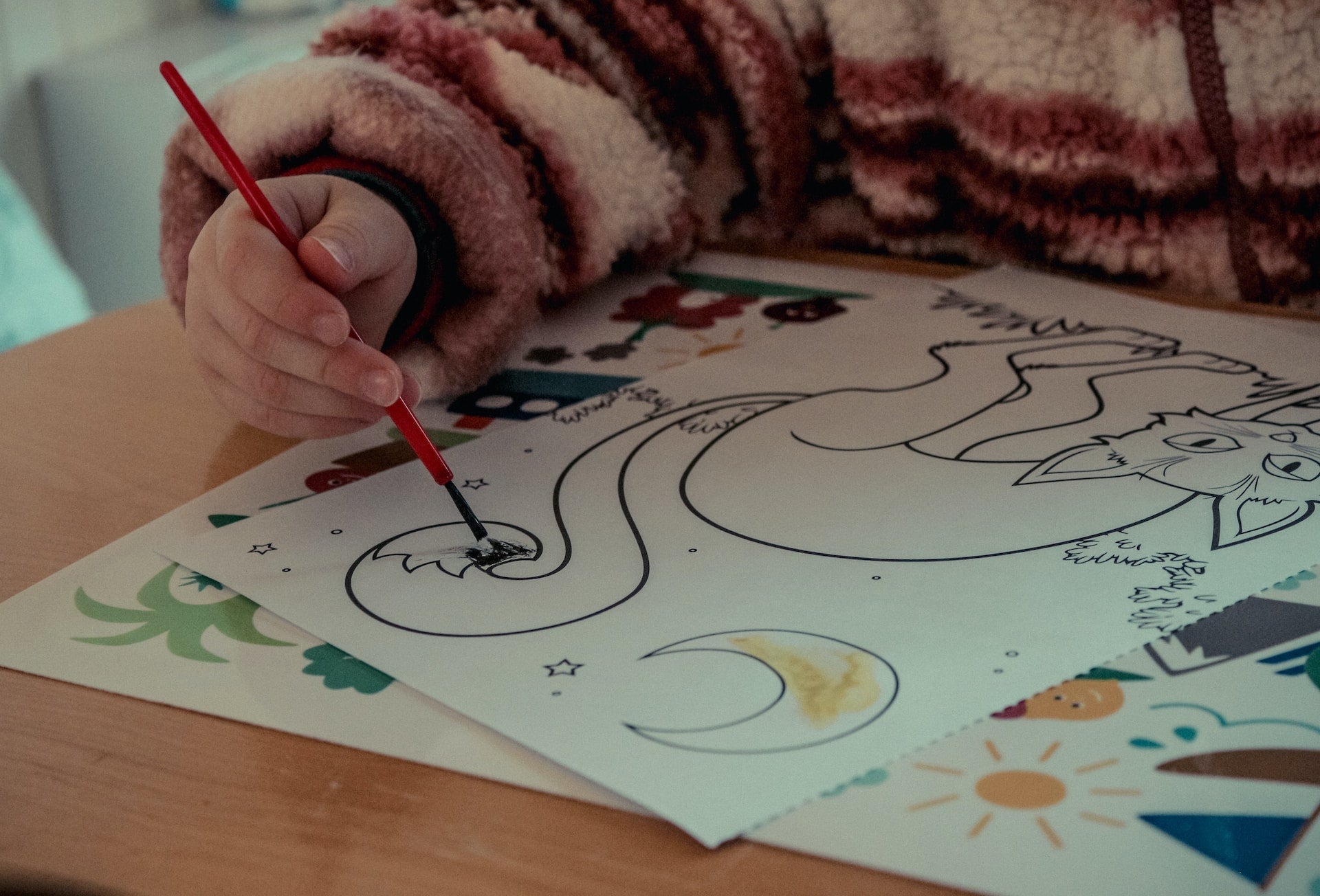 kid painting