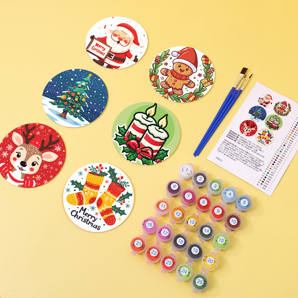 Colorful Merry Moments (Set of 6) artwork