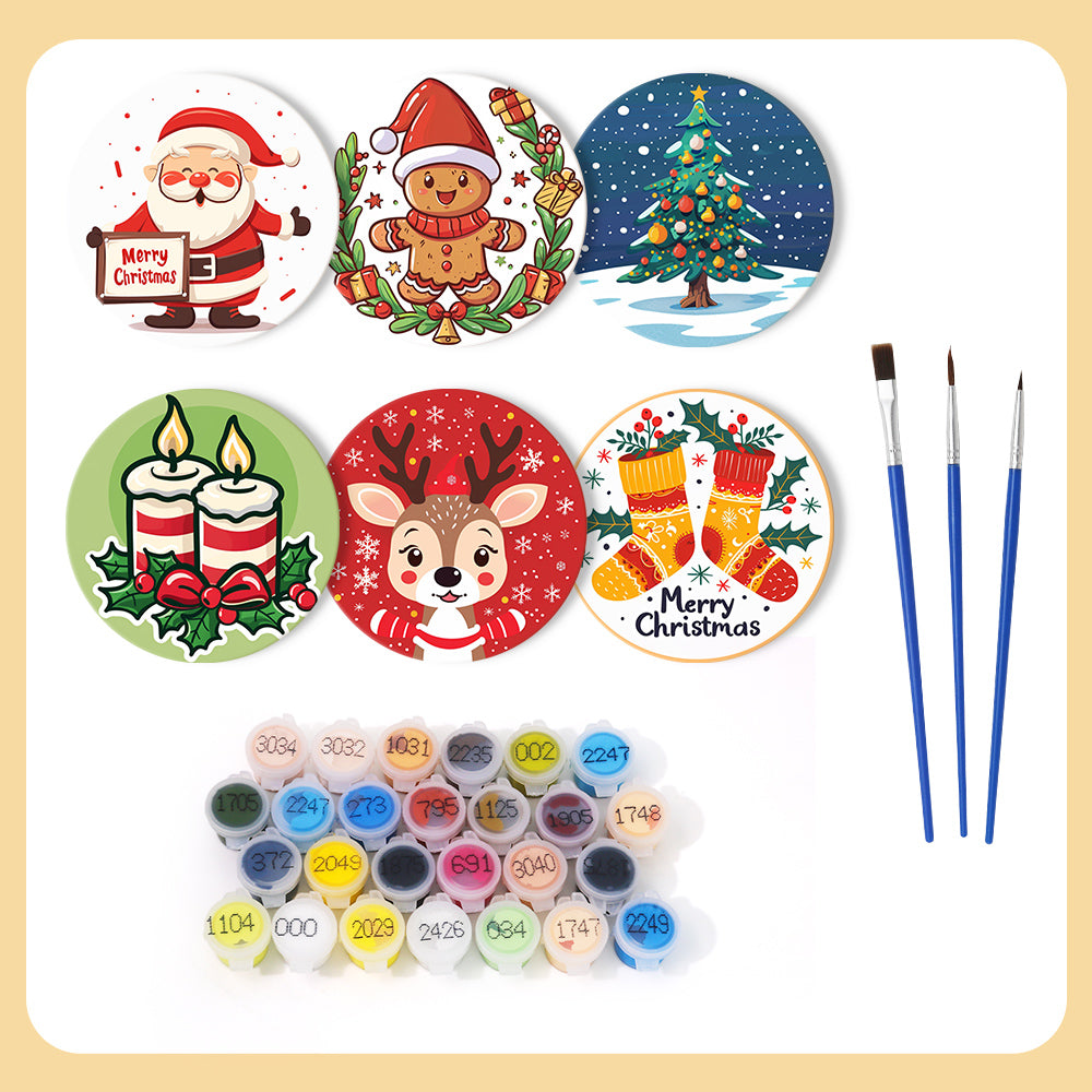 Merry Moments (Set of 6) art print