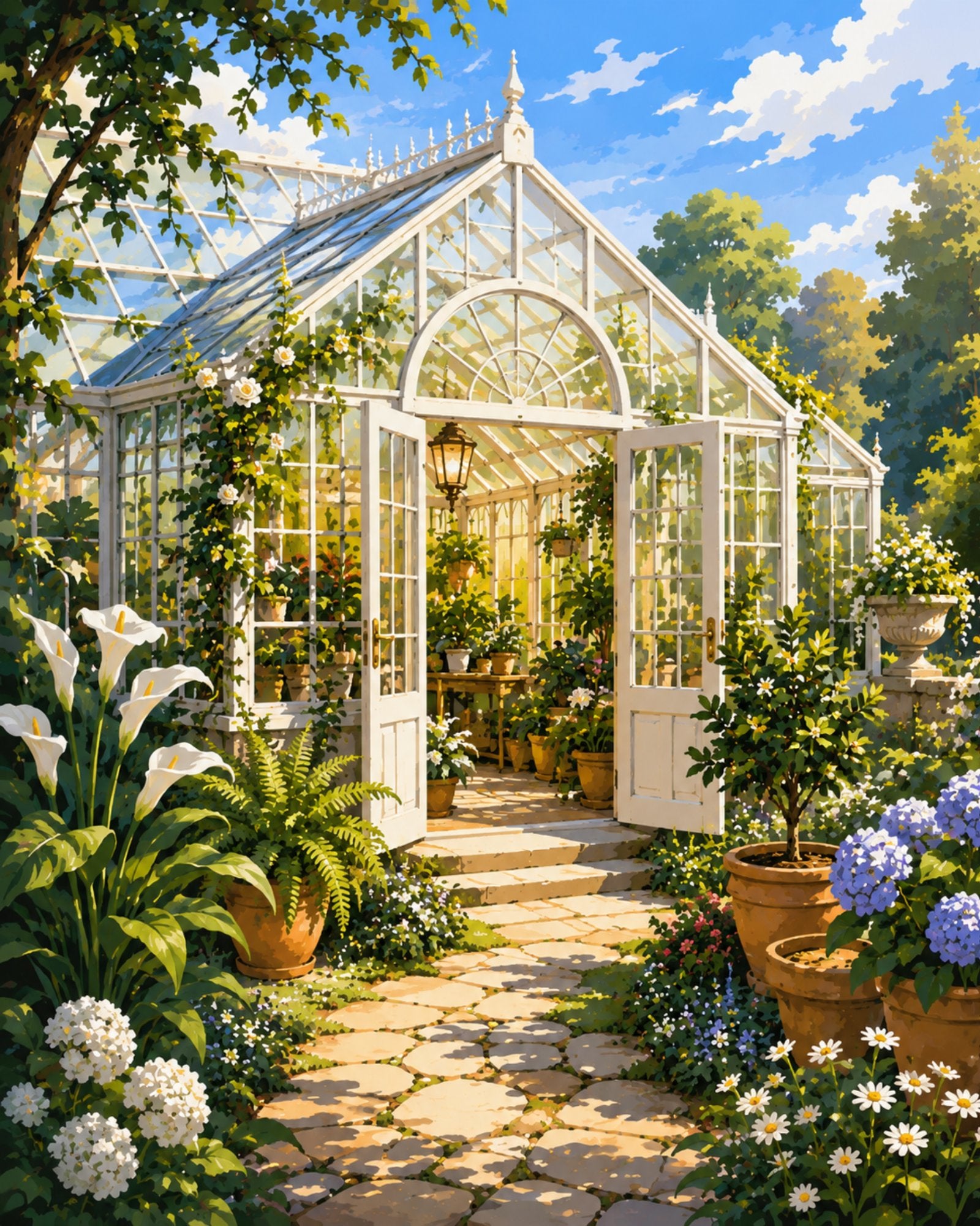 Serre de jardin