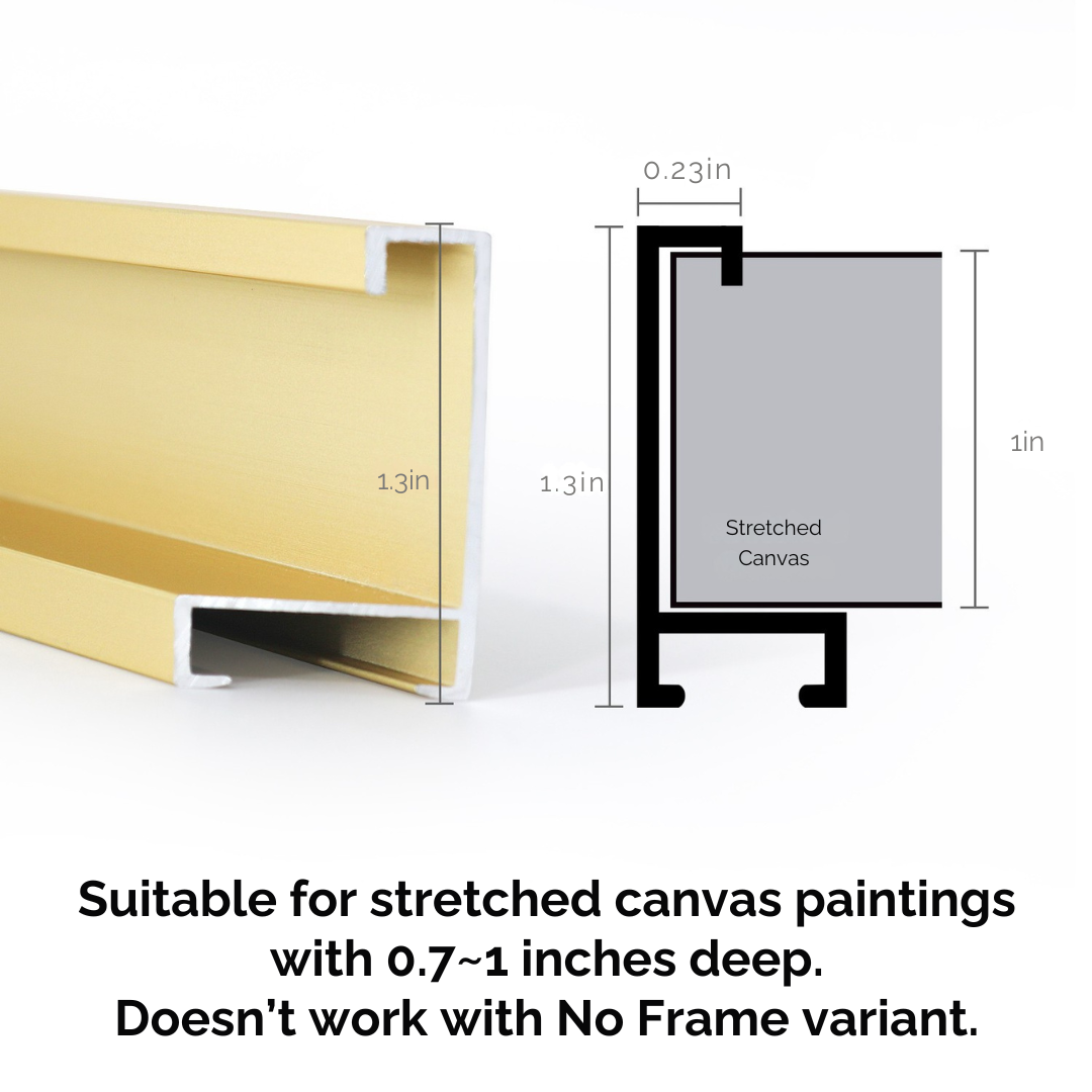 Framed art paint by numbers kit, DIY creative hobby canvas painting project.