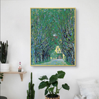 Modern paint by numbers kit for home decor, artistic framed canvas set.