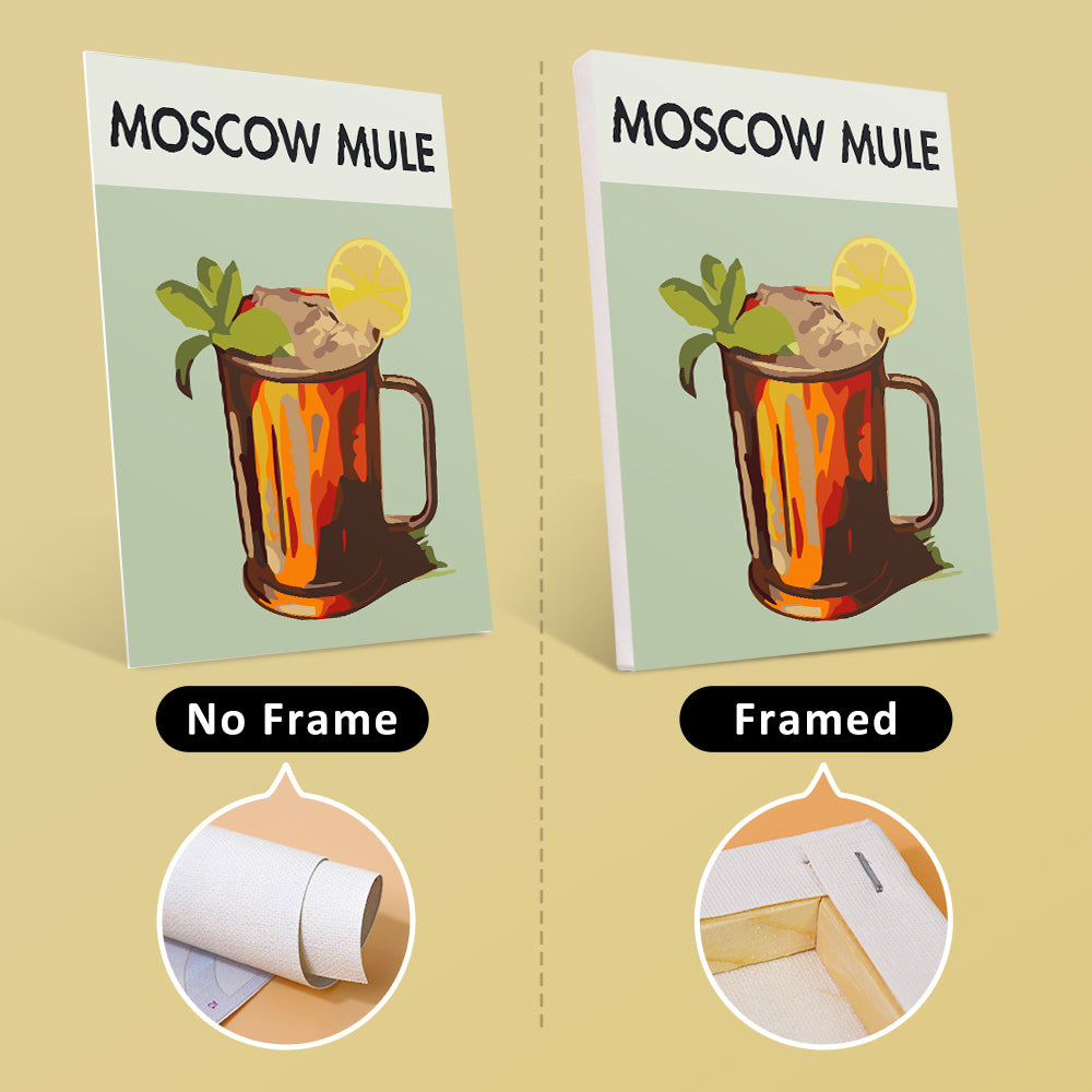 Cozy painting setup with Sip Happens Mini Paint by Numbers Kit