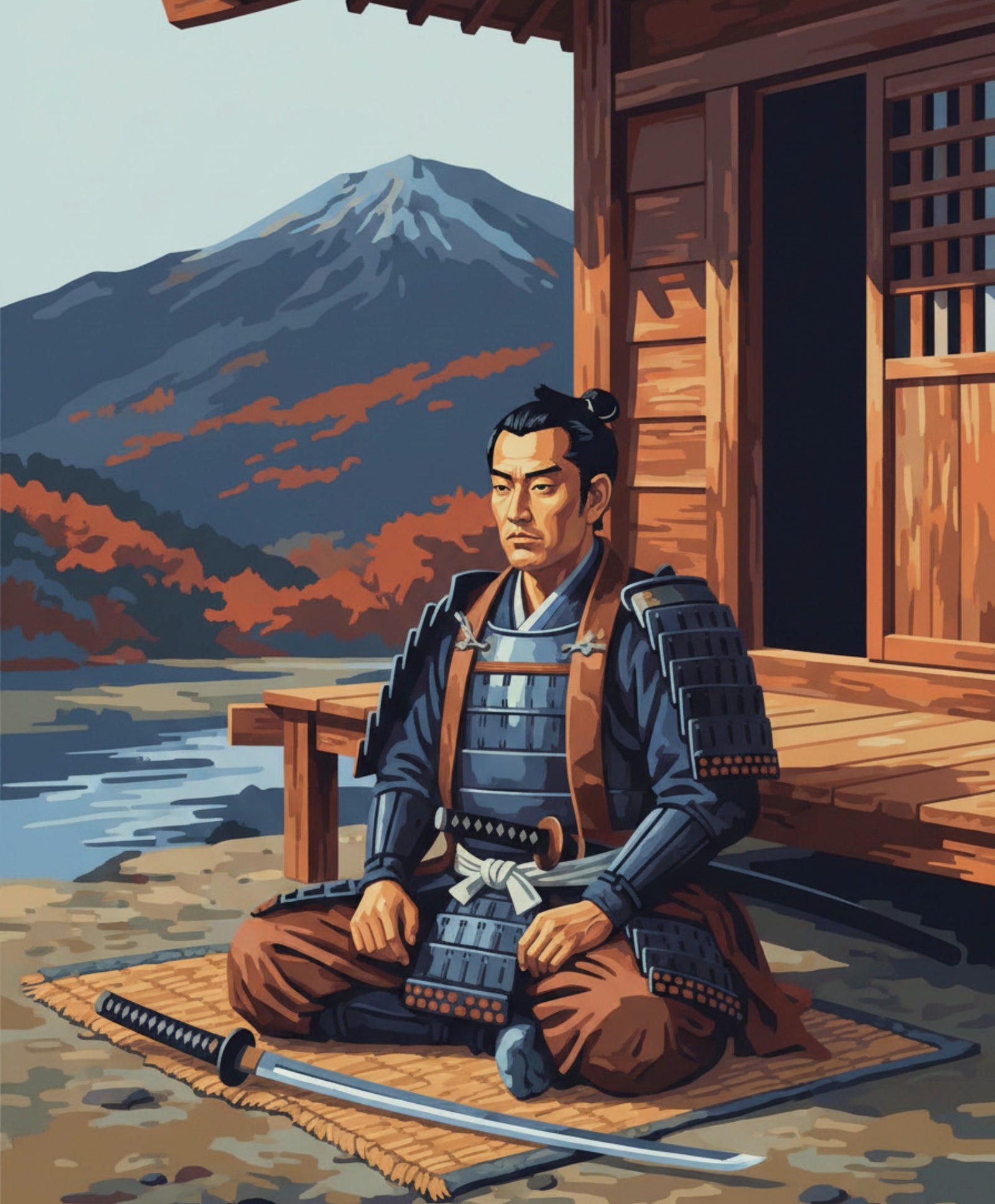 Legacy of the Blade paint by numbers artwork