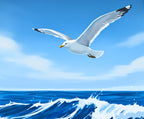 Ocean Breeze Seagull