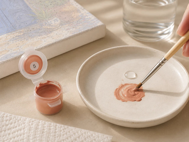 Loosen paint gently