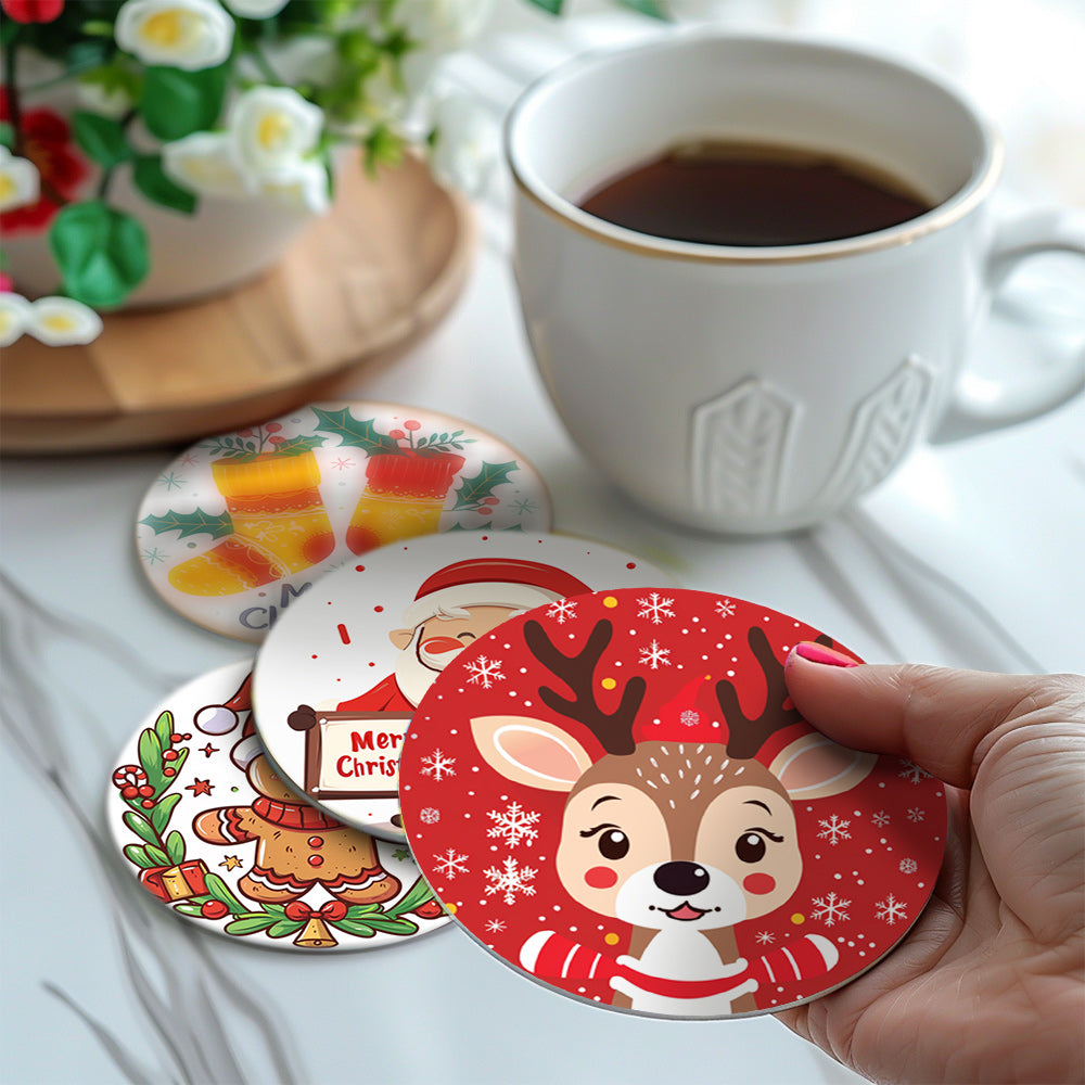 Paint by numbers version of Merry Moments (Set of 6)