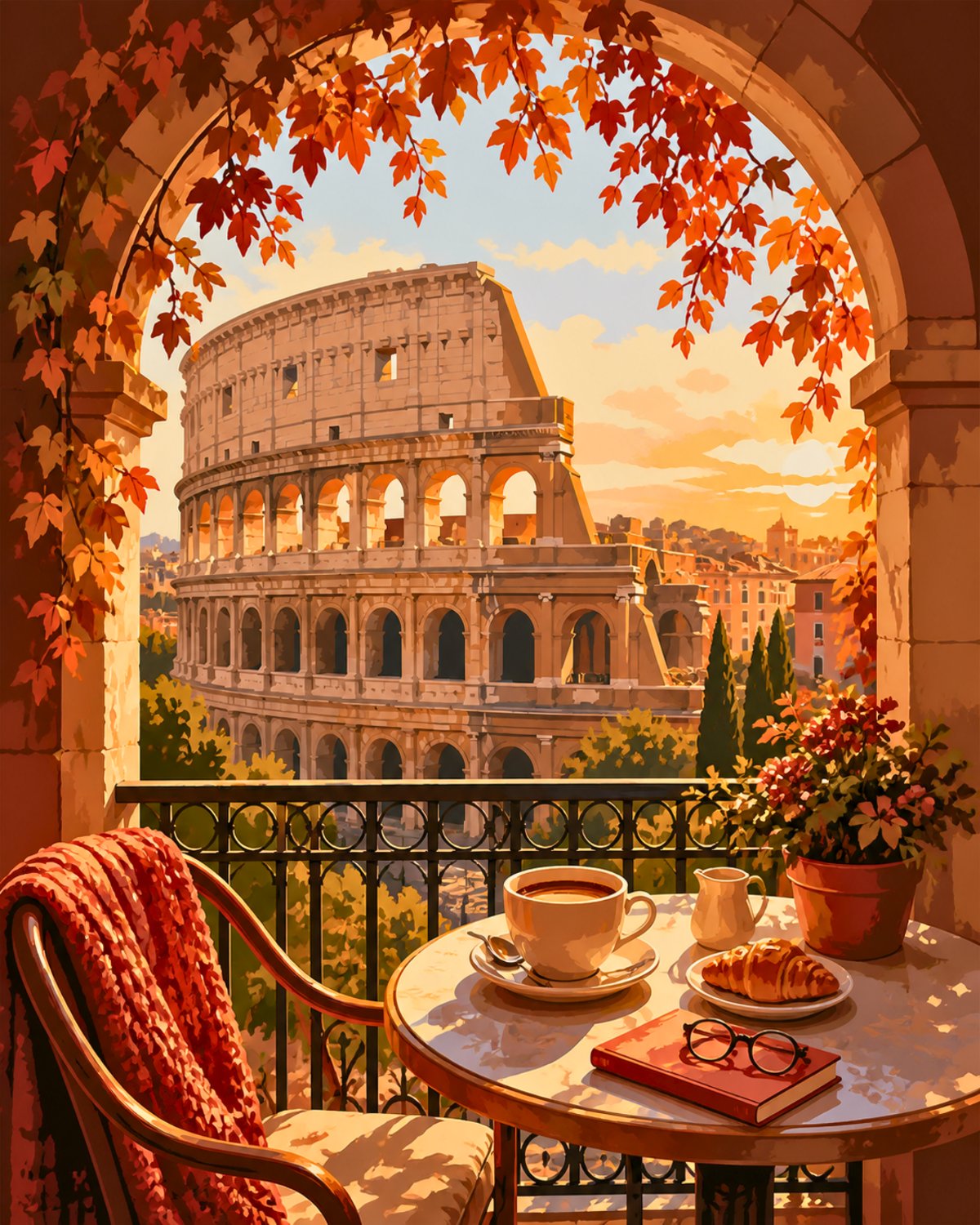 Rome Balcony