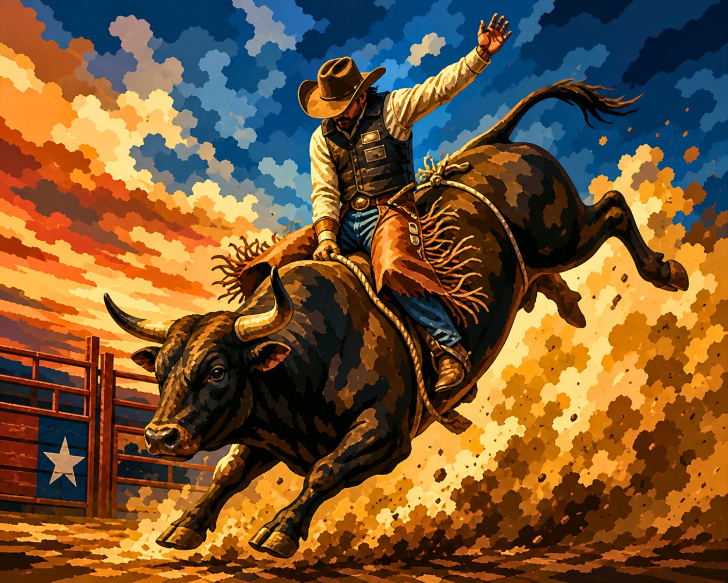 Jinete de toros