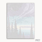 Night Lake paint by numbers kit box front view