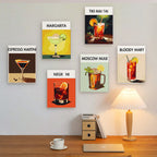 Step-by-step painting on Sip Happens Mini Paint by Numbers kit