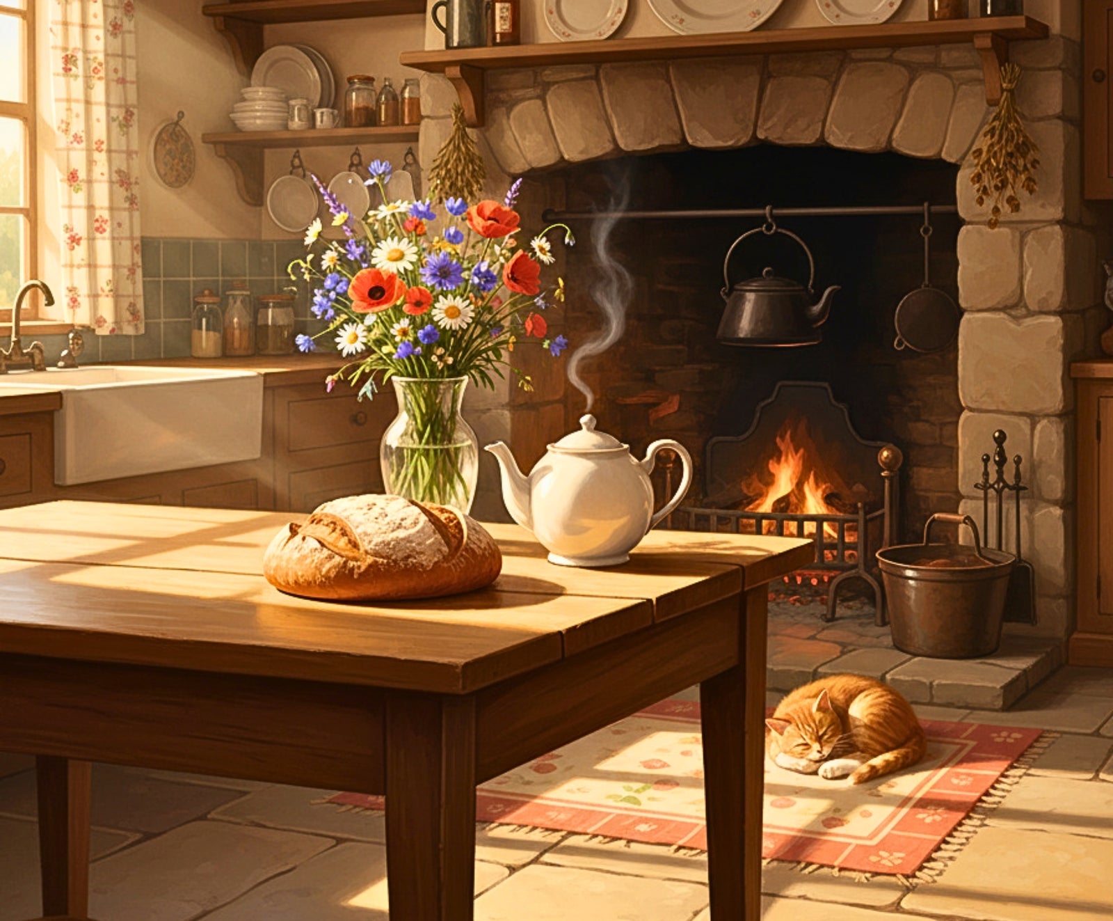 Hearthside Kitchen Comfort
