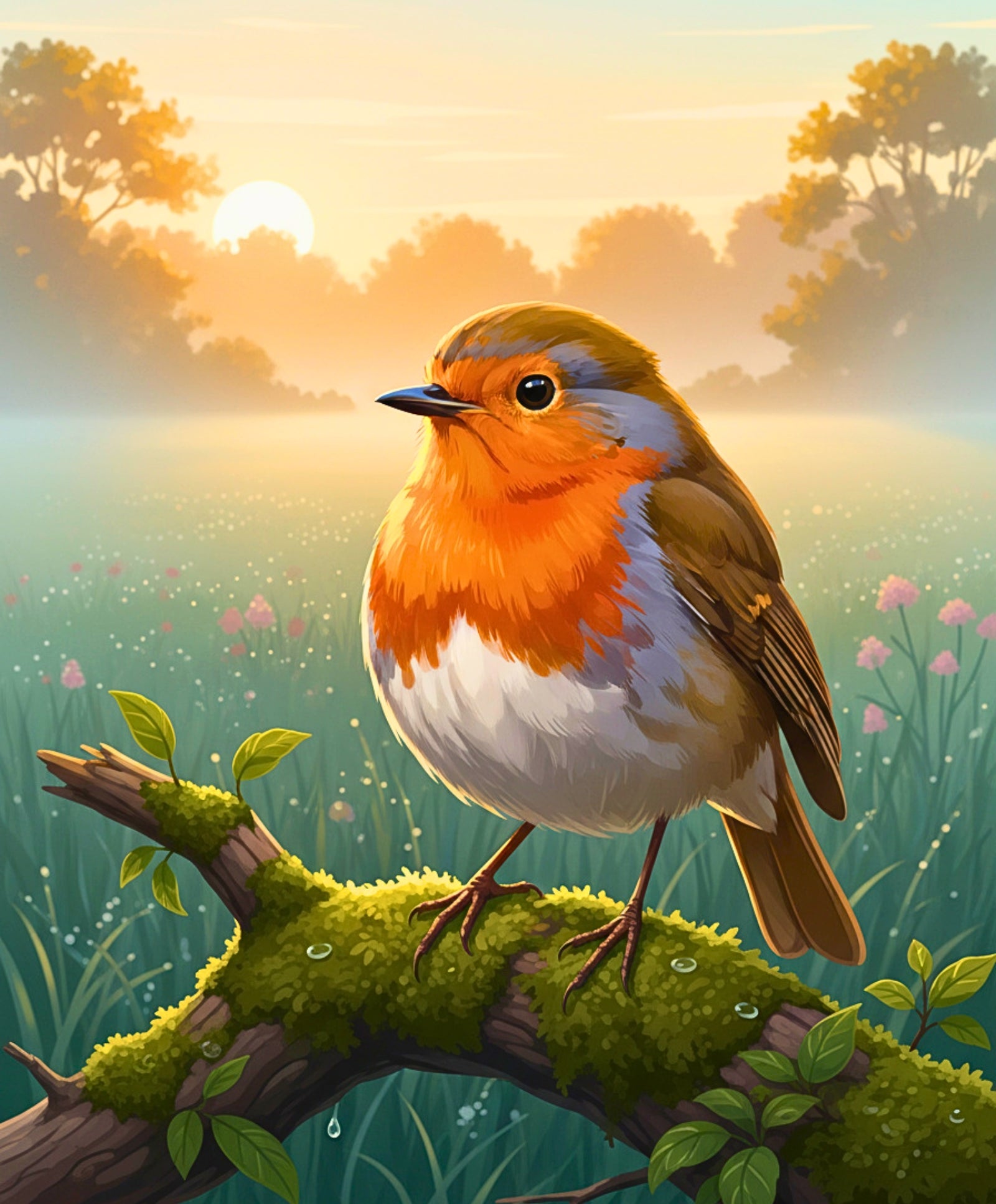 Golden Meadow Robin