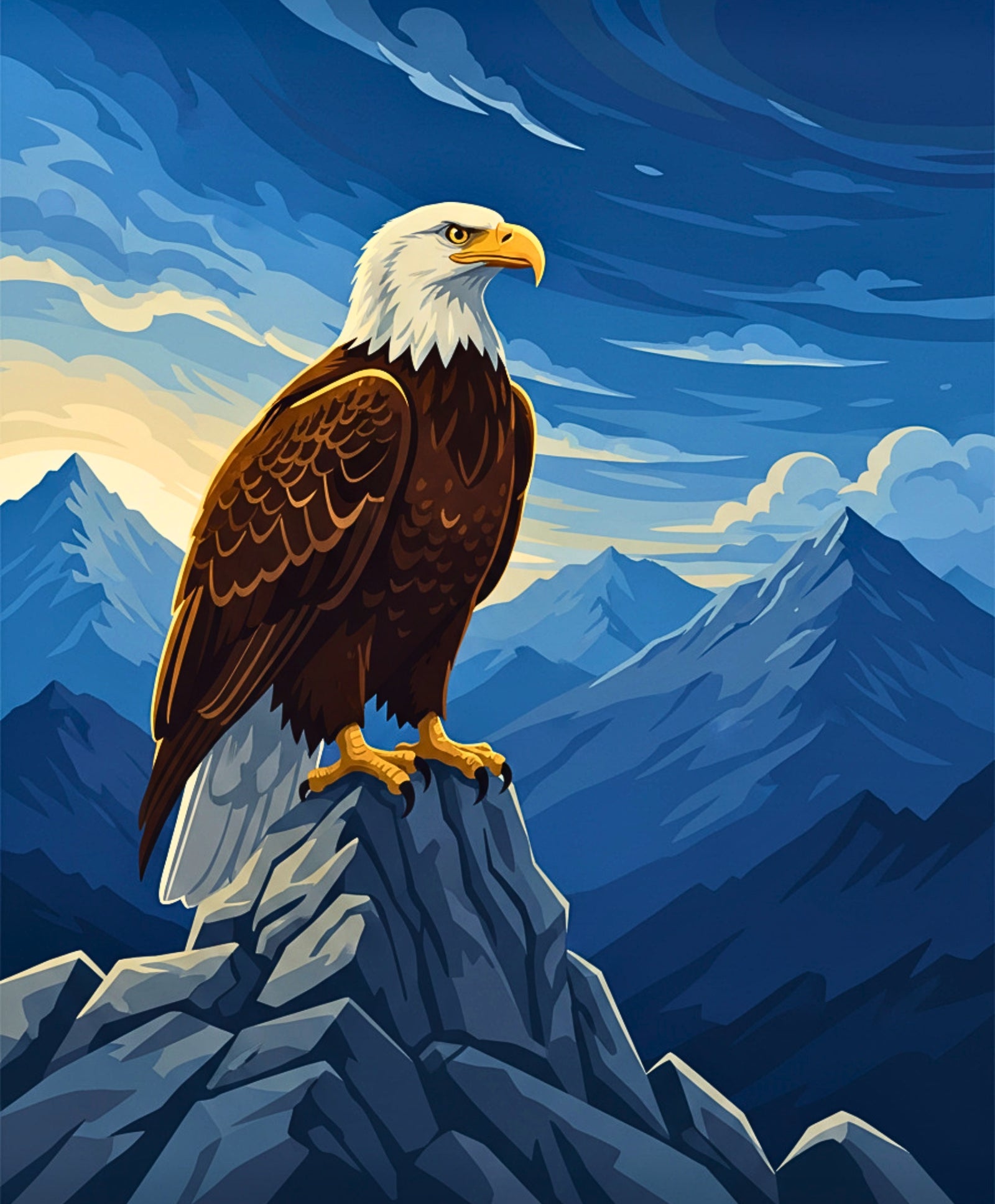 Majestic Summit Eagle