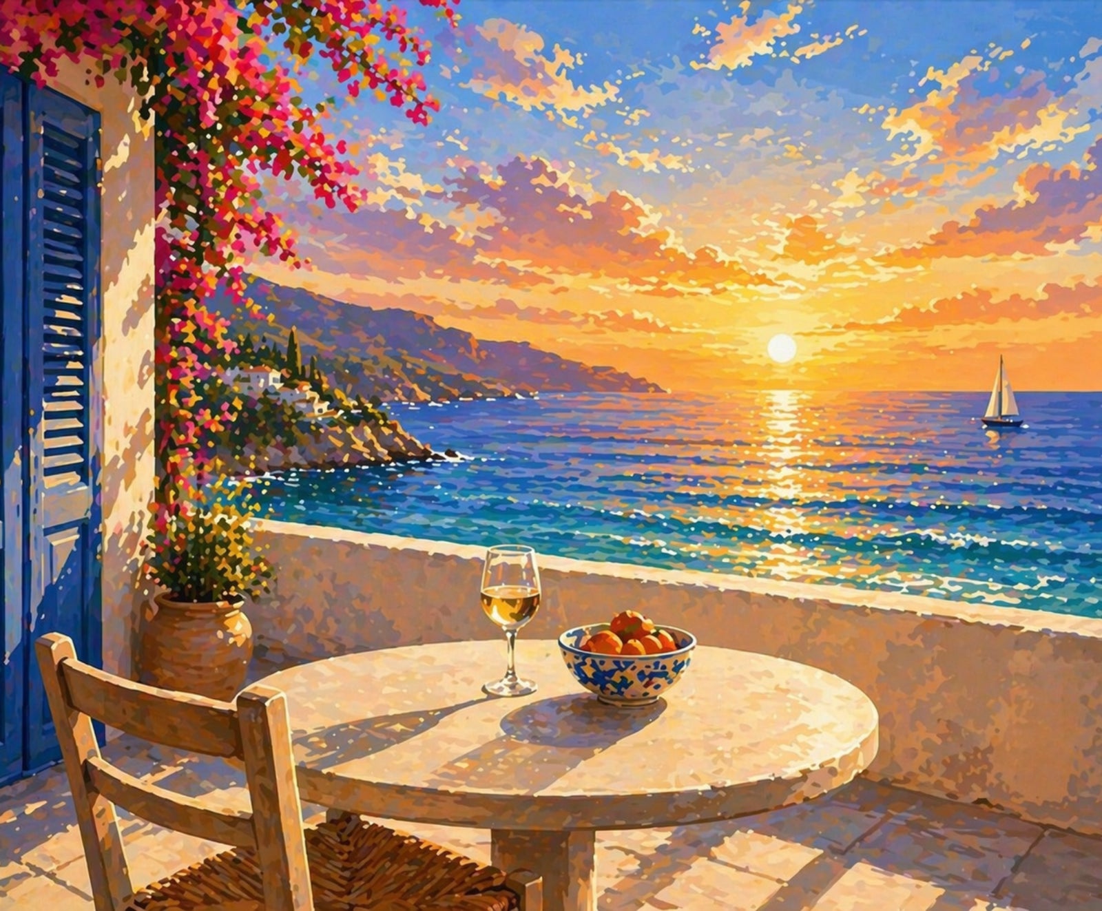 Sunset Terrace Table