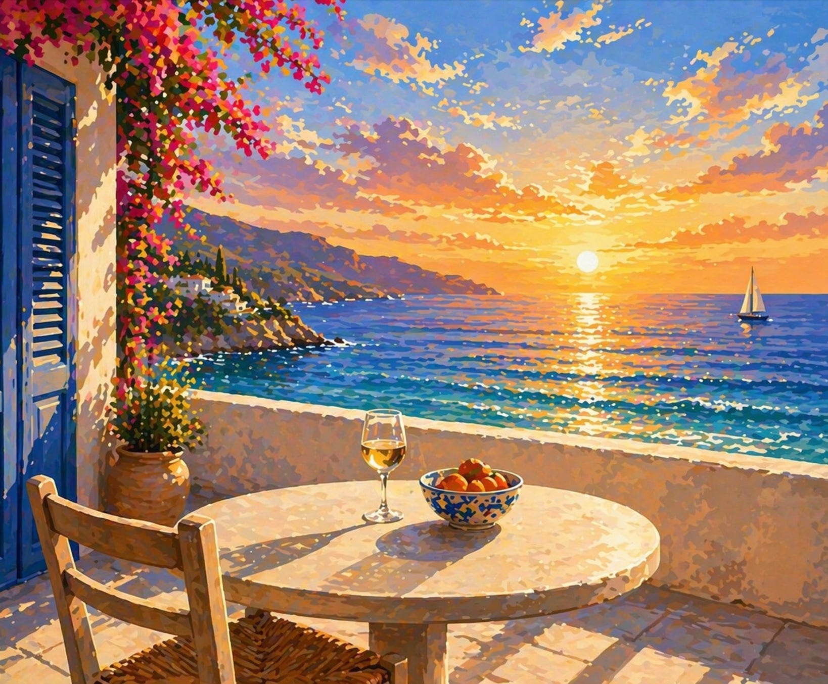 Sunset Terrace Table