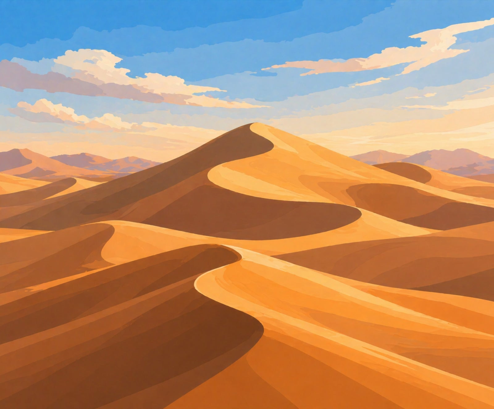 Desert Sand Dunes