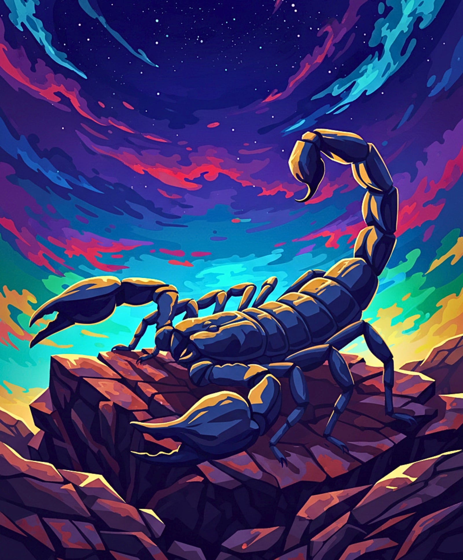 Cosmic Scorpio Blaze