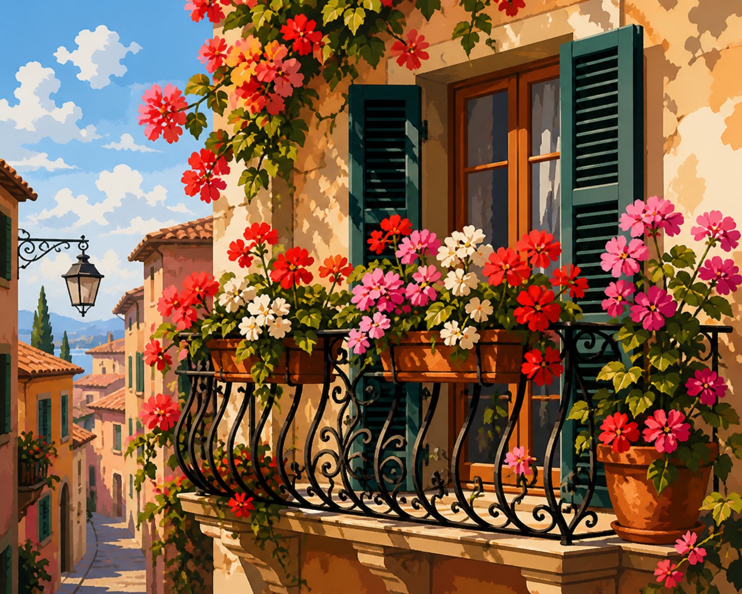 Flower Balcony