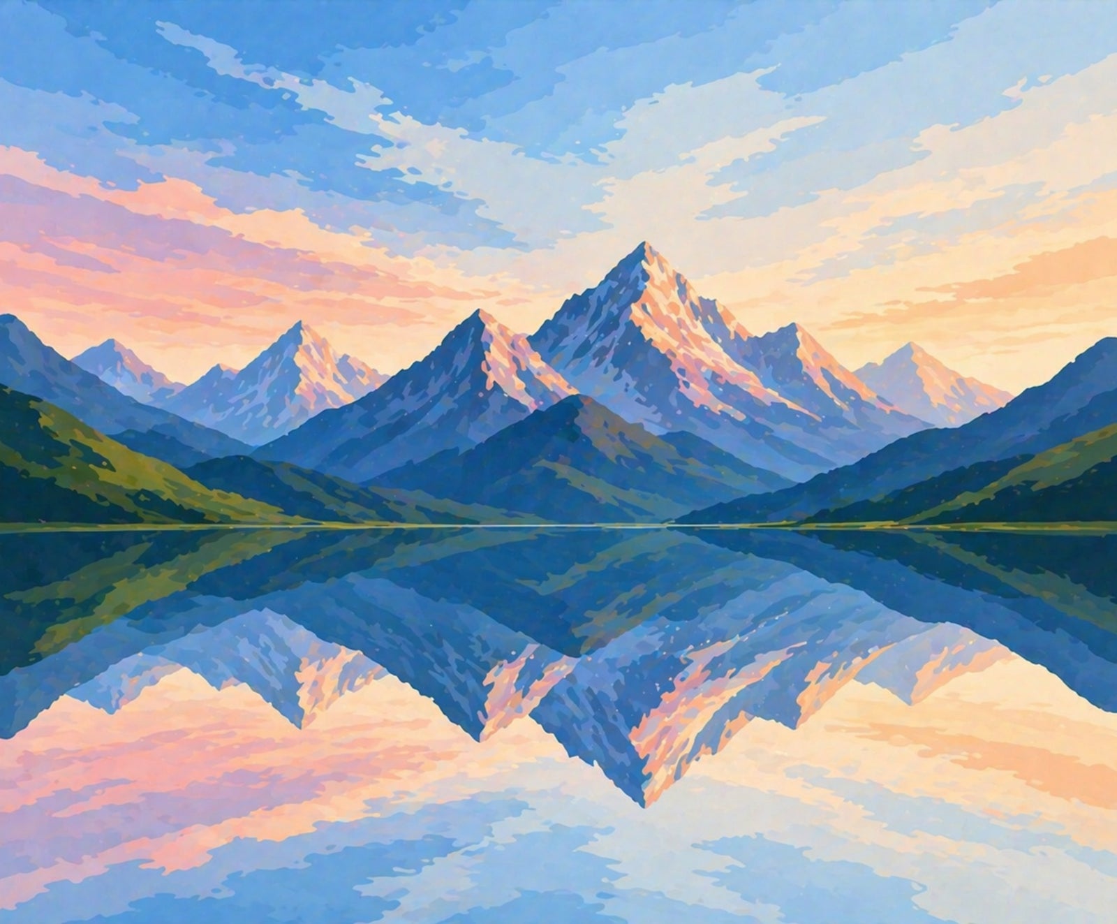 Mountain Reflection