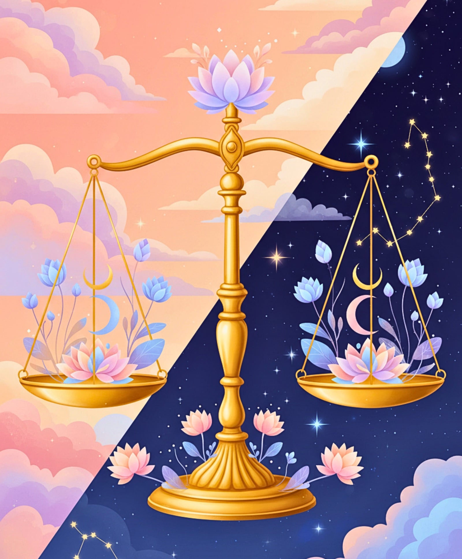Equilibrio celestial de Libra