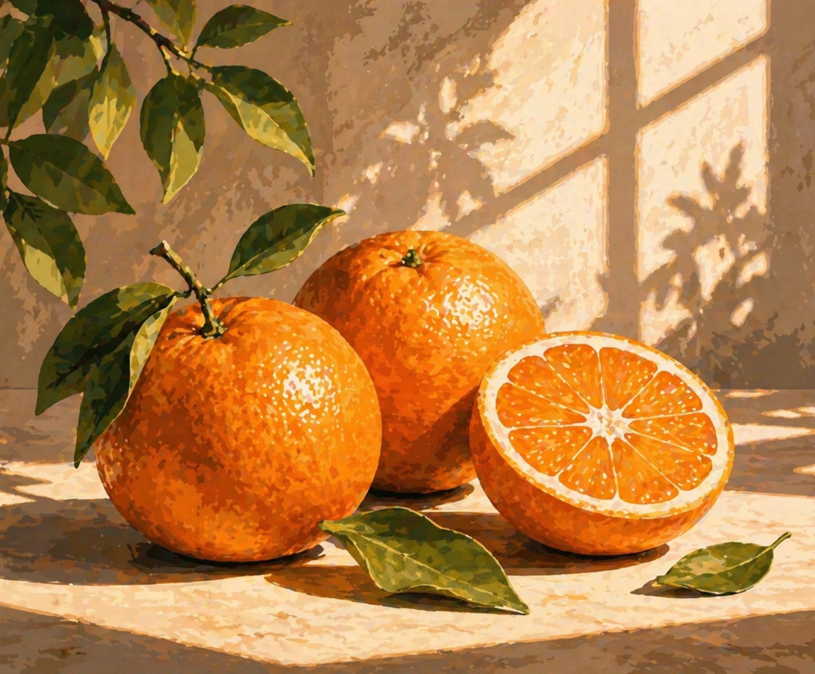 Orange Still Life