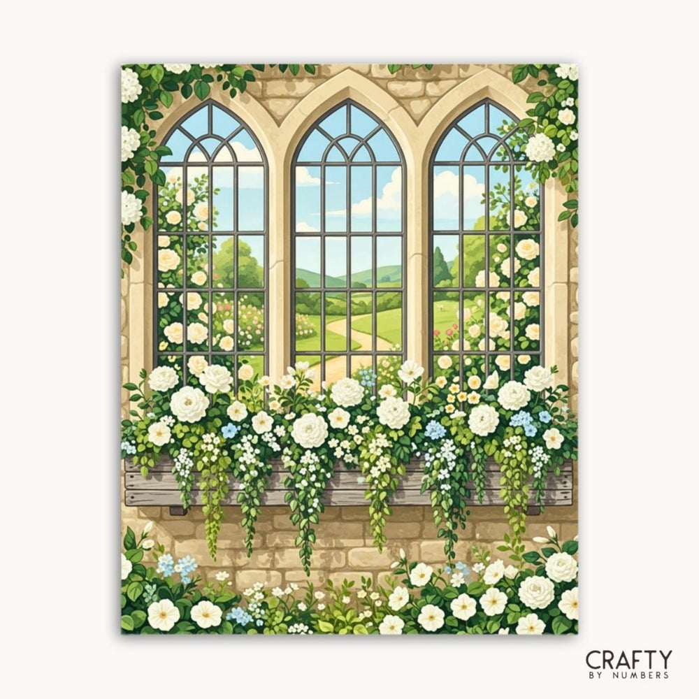 Rose Garden Windows